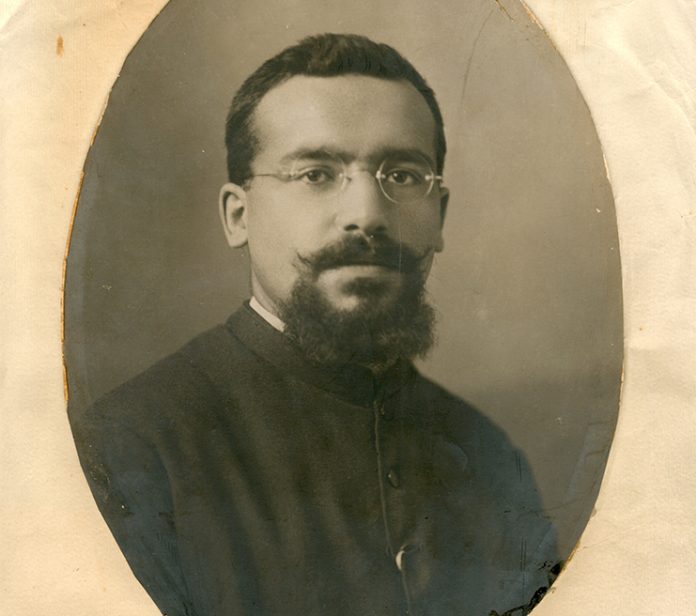 Un'immagine giovanile di padre Alfredo Cremonesi